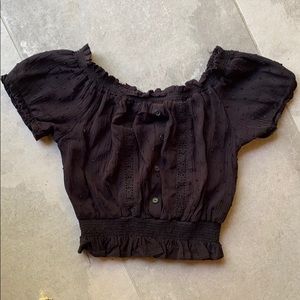 Off The Shoulder Cotton Top